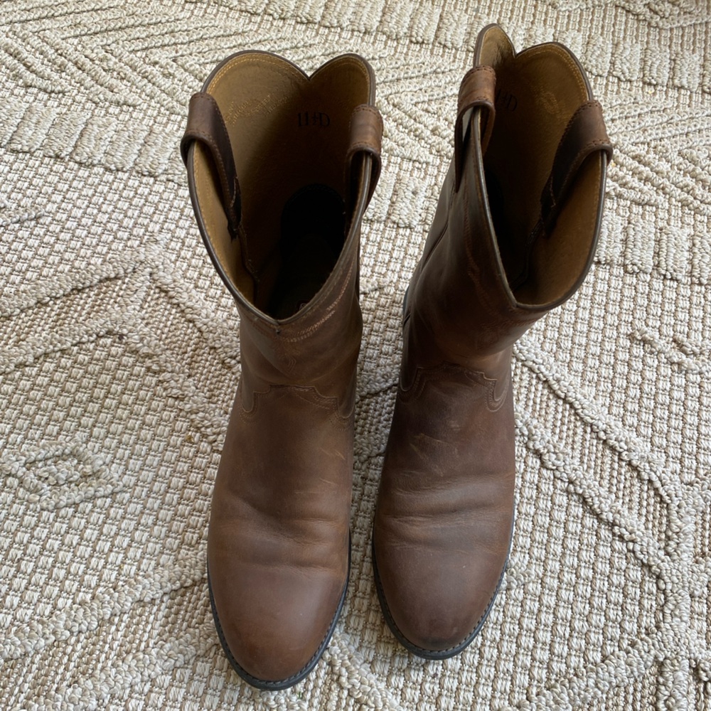 Ariat Men’s Heritage Roper Western Boots - Round Toe, size 11.5D - Picture 4 of 9